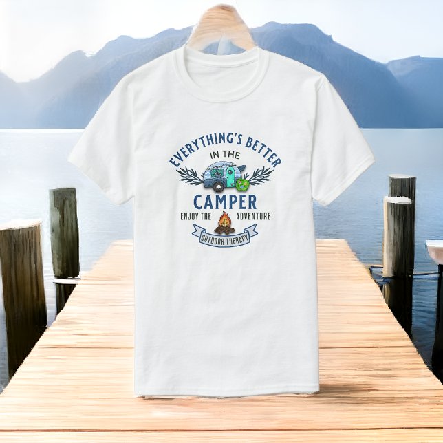 Camiseta Todo está mejor en el camper (Subido por el creador)