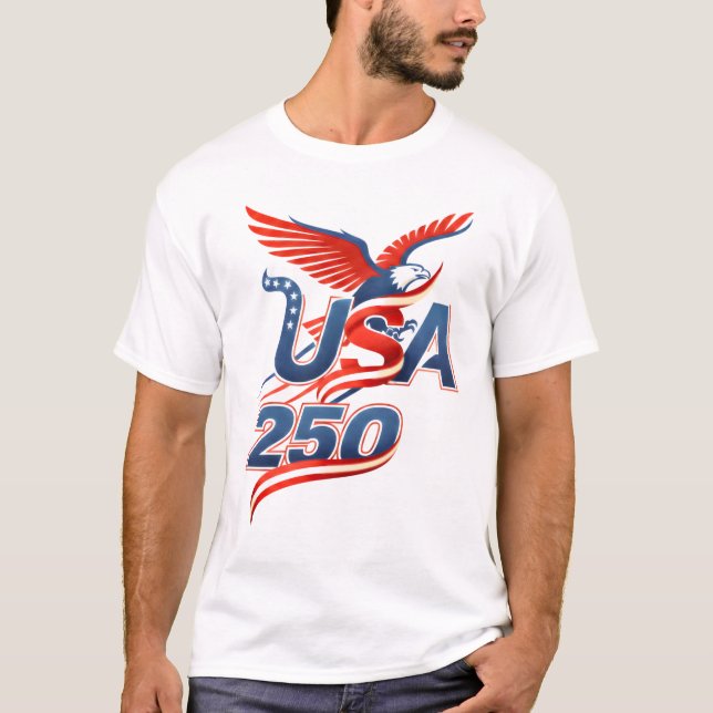 CAMISETA TODO ESTADOUNIDENSE 250 (Anverso)