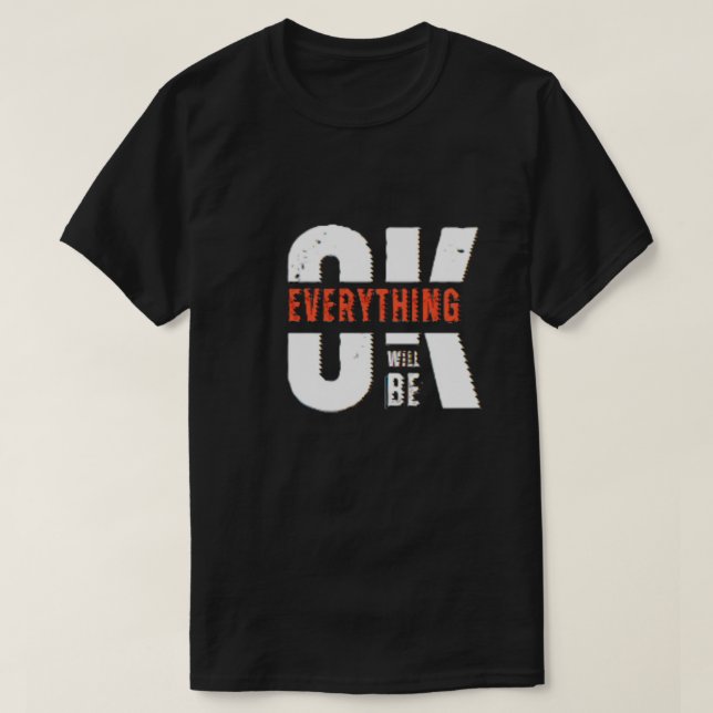 Camiseta Todo estará bien (Diseño del anverso)