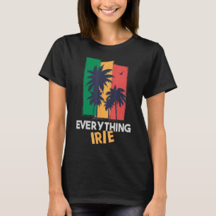 Camiseta Todo lo irlandés reggae tema jamaiquino tee