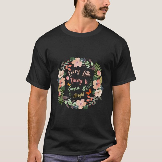 Camiseta Todo Lo Pequeño Va A Estar Bien Yoga (Anverso)