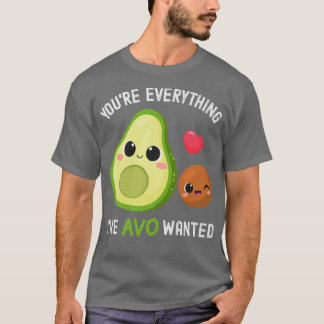 Camiseta Todo lo que AVO quería aguacate divertido