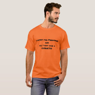 Camiseta todo lo que conseguí era un cheeto