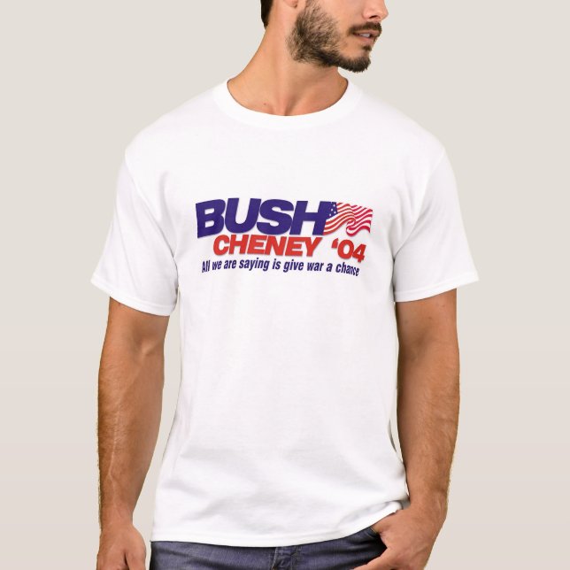 Camiseta Todo lo que estamos diciendo es da a guerra una (Anverso)