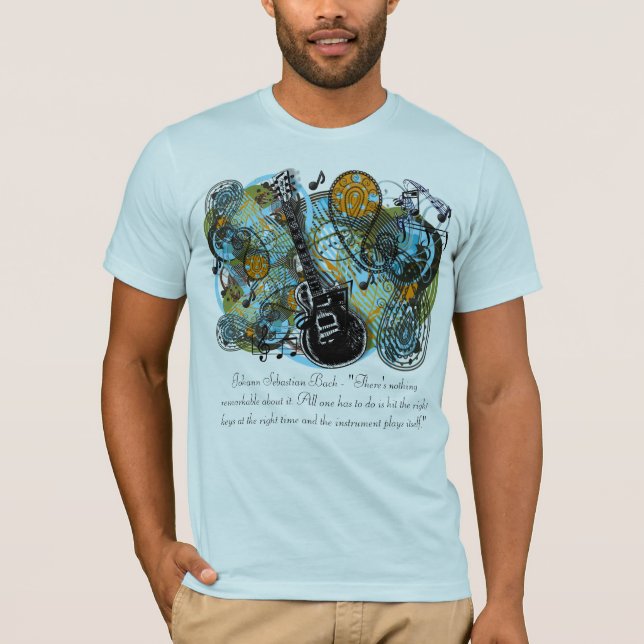 Camiseta Todo lo que hay que hacer es golpear las teclas co (Anverso)