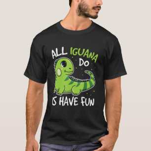 Camiseta Todo Lo Que La Iguana Hace Es Tener Una Cita Diver