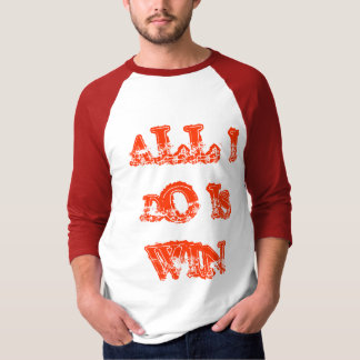 Camiseta Todo lo que lo hago es raglán del triunfo