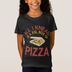 Camiseta Todo Lo Que Me Encanto Es Una Caja XXL De Pizza - 