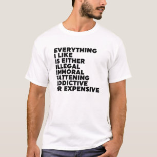 Camiseta Todo lo que me gusta