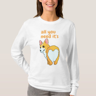 Camiseta todo lo que necesita es un mascota/sala
