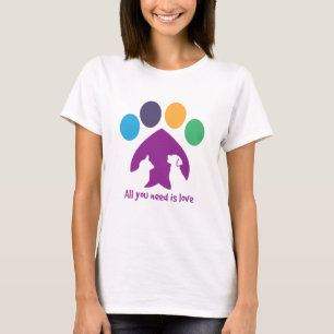 Camiseta Todo lo que necesitas es amor
