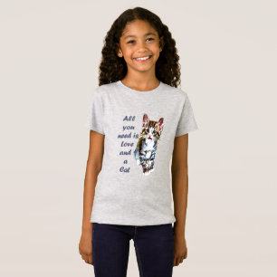 Camiseta Todo lo que necesitas es amor y una diversión e in