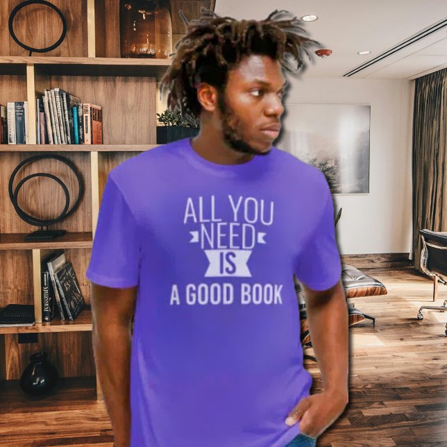 Camiseta Todo lo que necesitas es - Buen libro - Cita graci (Subido por el creador)