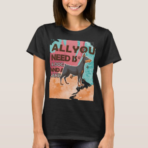 Camiseta Todo lo que necesitas es un perro y un lago