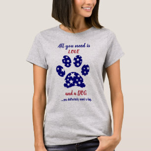 Camiseta Todo lo que necesitas es una huella de una estrell