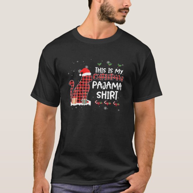 Camiseta Todo Lo Que Necesitas Son Navidades De Gato Y Amor (Anverso)