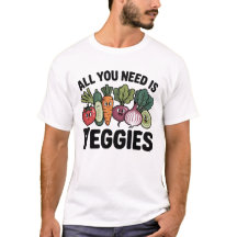 Todo lo que necesitas son verduras Diseño vegano d