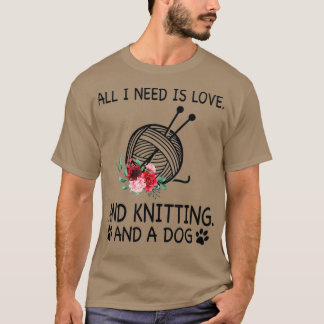 Camiseta Todo Lo Que Necesito Es Amor Y Punto Y Un Perro