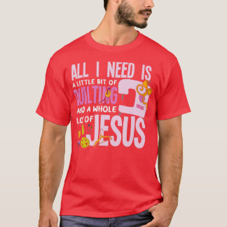 Camiseta Todo Lo Que Necesito Es Calma Y Jesús Gracioso Cri