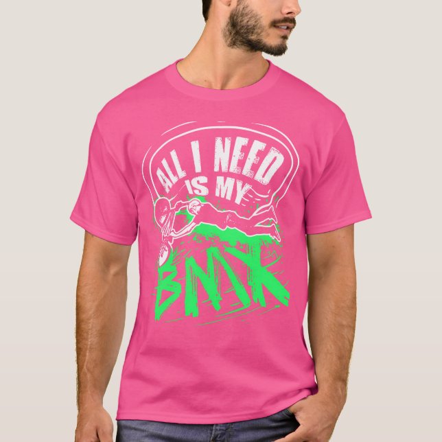 Camiseta Todo Lo Que Necesito Es Mi Bmx (Anverso)