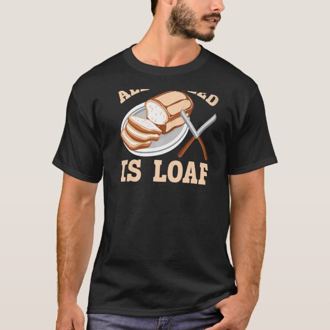 Camiseta Todo Lo Que Necesito Es Pan De Pan (Anverso)