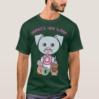 Camiseta Todo lo que necesito son donuts y perros y perros