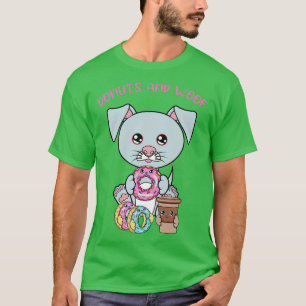 Camiseta Todo lo que necesito son donuts y perros y perros