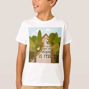 Camiseta Todo lo que puedas imaginar es real
