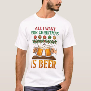 Camiseta Todo lo que Quieren las Navidades son Tazas de Bri