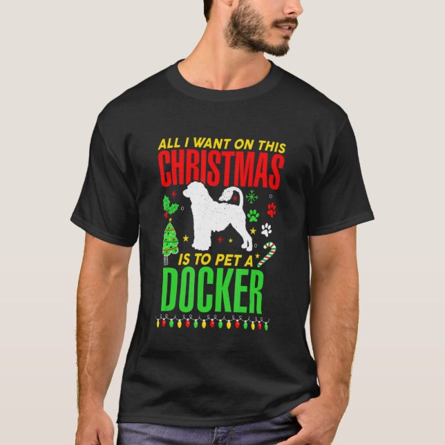 Camiseta Todo Lo Que Quiero De Estos Navidades Es A Los Per (Anverso)