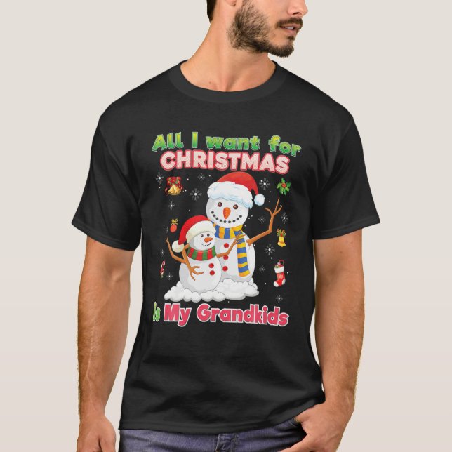 Camiseta Todo Lo Que Quiero De Los Navidades Es De Mis Niet (Anverso)
