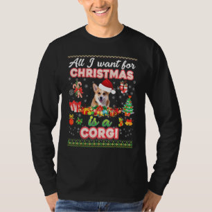 Camiseta Todo Lo Que Quiero De Los Navidades Es Un Dulce De