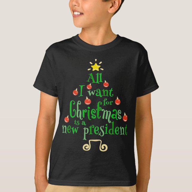 Camiseta Todo Lo Que Quiero De Los Navidades Es Un Nuevo Pr (Anverso)