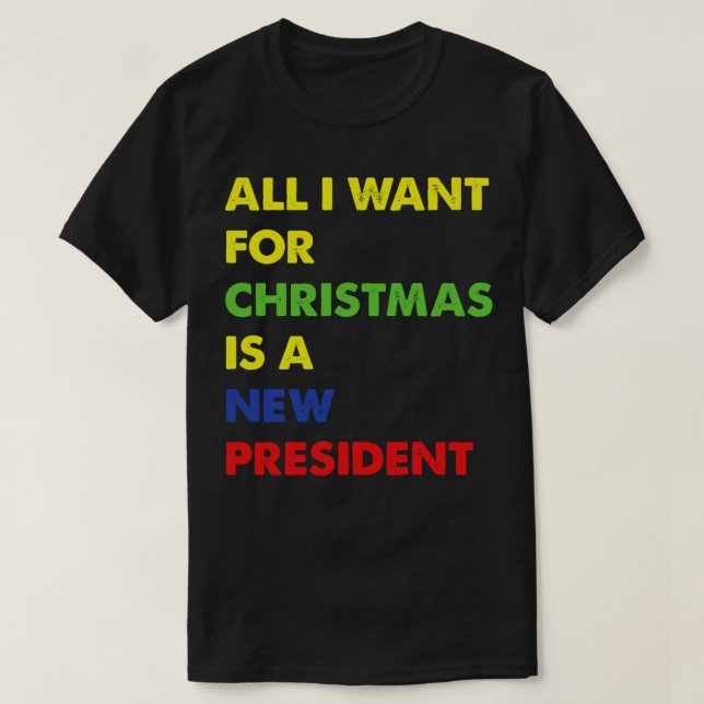 Camiseta Todo Lo Que Quiero De Los Navidades Es Un Nuevo Pr (Diseño del anverso)
