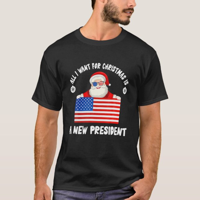 Camiseta Todo Lo Que Quiero De Los Navidades Es Un Nuevo Pr (Anverso)