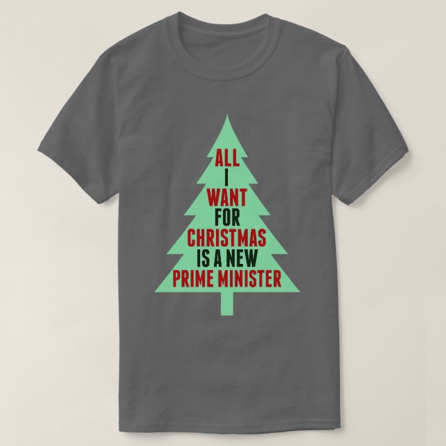 Camiseta Todo lo que quiero de los Navidades es un nuevo pr (Diseño del anverso)