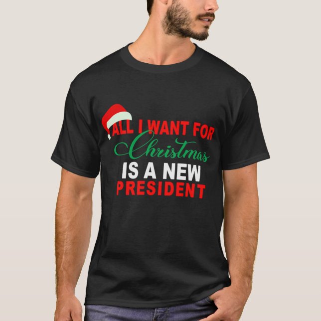 Camiseta Todo Lo Que Quiero De Los Navidades Es Un Nuevo Pr (Anverso)