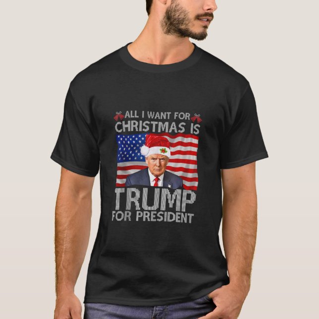 Camiseta Todo Lo Que Quiero De Los Navidades Es Un Nuevo Pr (Anverso)