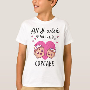 Camiseta Todo lo que quiero es un pastel