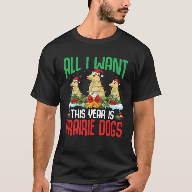 Camiseta Todo lo que quiero este año es que los perros parl (Anverso)