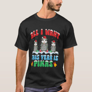 Camiseta Todo lo que quiero este año es que Pika lleve Navi