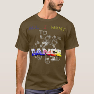 Camiseta Todo Lo Que Quiero Hacer Es Dance Psychedelic Disc