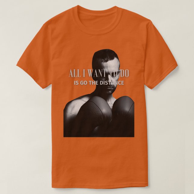 Camiseta Todo Lo Que Quiero Hacer Es Ir A La Distancia (Diseño del anverso)