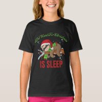 Todo Lo Que Quiero Para Los Navidades Es Dormir Di