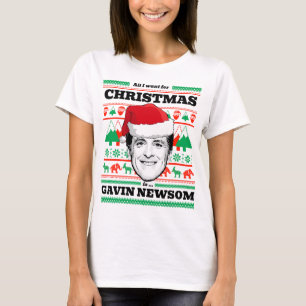Camiseta Todo lo que quiero para los Navidades es Gavin New