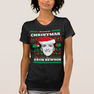 Camiseta Todo lo que quiero para los Navidades es Gavin New