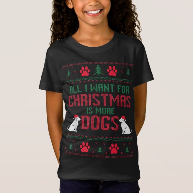 Camiseta Todo Lo Que Quiero Para Los Navidades Es Más Graci (Anverso)