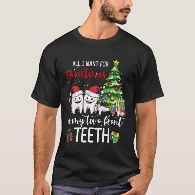 Camiseta Todo Lo Que Quiero Para Los Navidades Es Mi Joven  (Anverso)