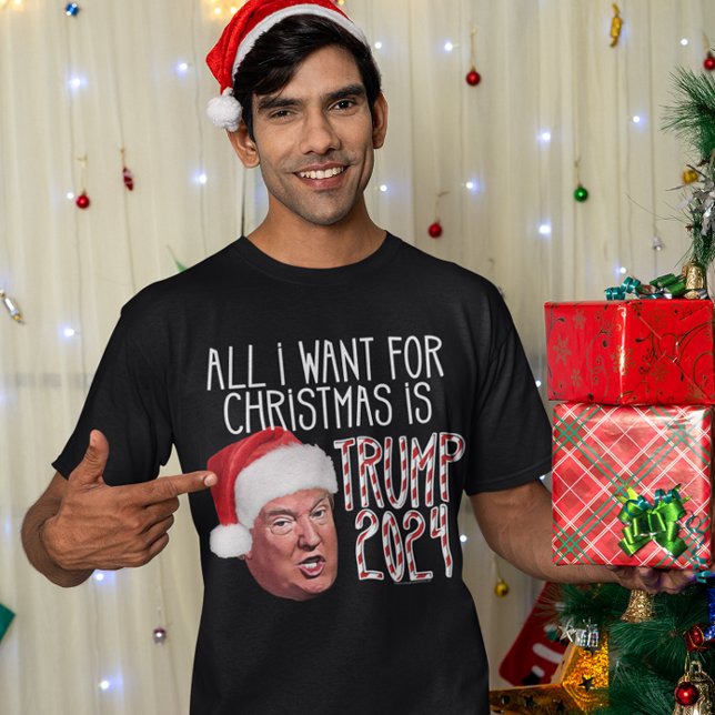 Camiseta Todo lo que quiero para los Navidades es Trump 202 (Subido por el creador)