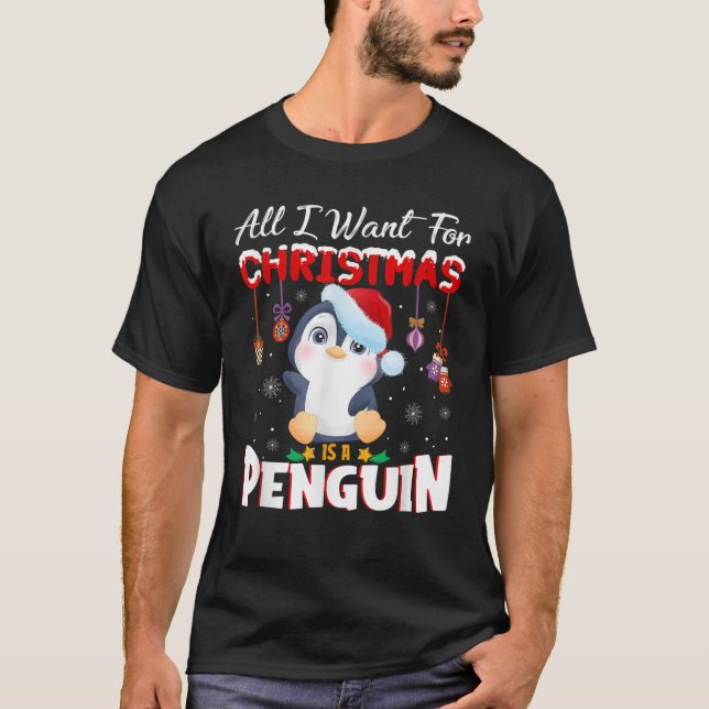 Camiseta Todo Lo Que Quiero Para Los Navidades Es Un Arco D (Anverso)